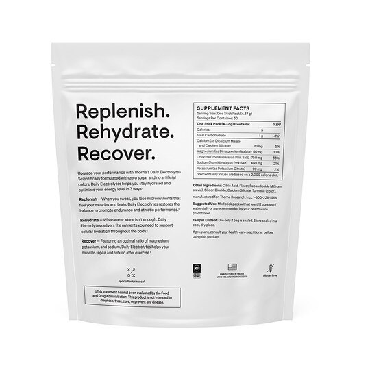 Daily Electrolytes, THR